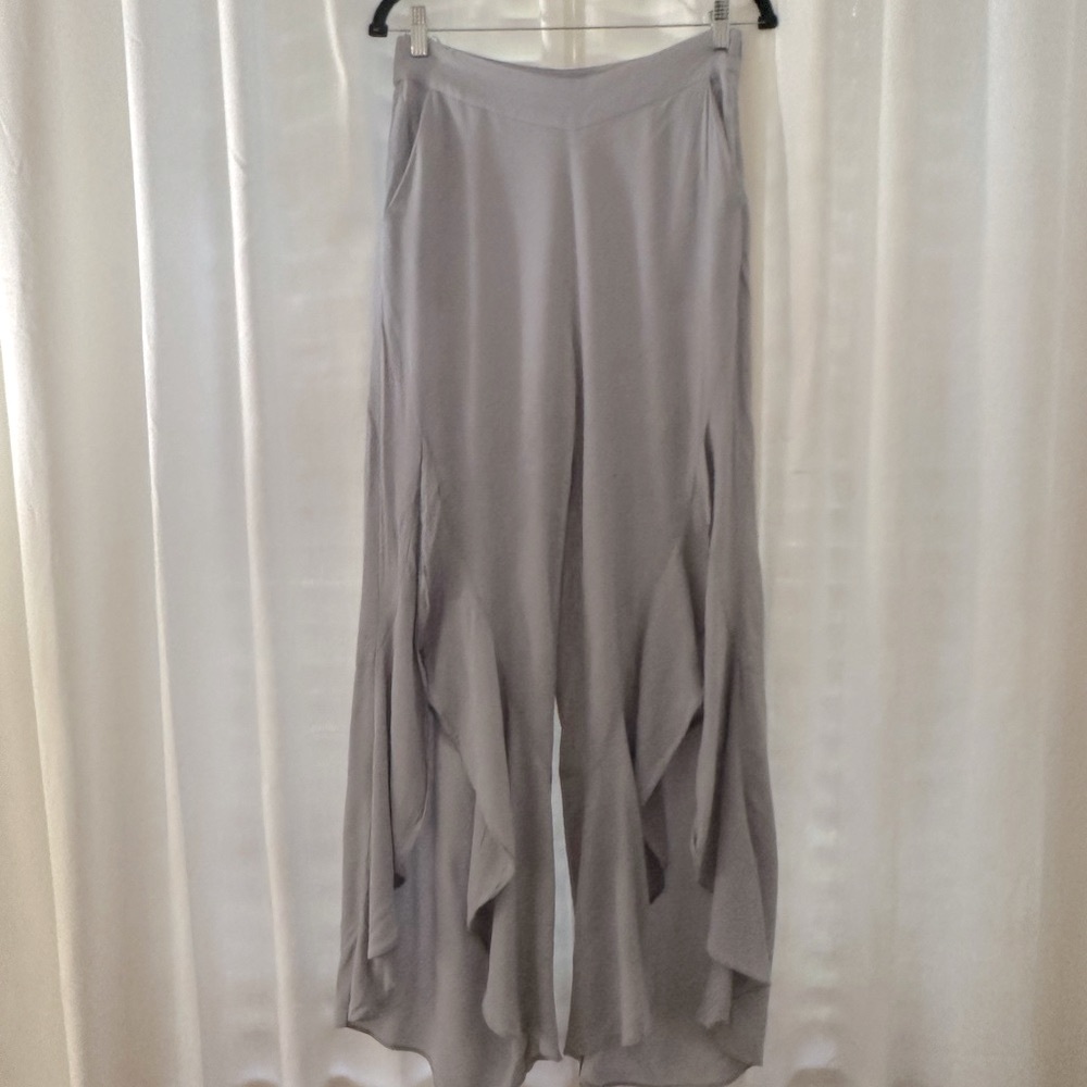 Elliatt Violet Wide Leg Pants with Flowy Silhouette